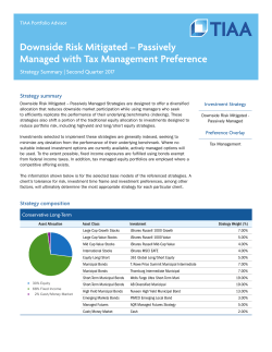 Downside Risk Mitigated