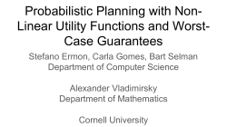 Linear Utility Functions and Worst- Case Guarantees