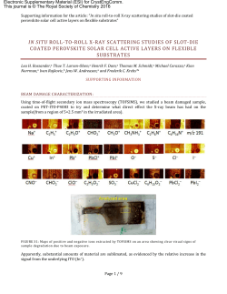 in situ roll-to-roll x-ray scattering studies of slot