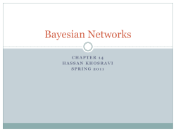 Bayesian Networks - UBC Computer Science