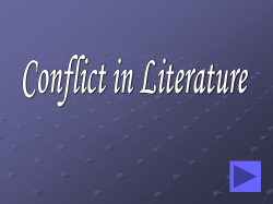 Conflict in Literature