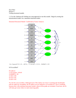 SEM Project II