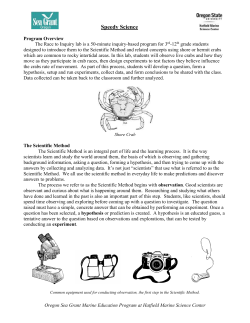 Animal Adaptations - Hatfield Marine Science Center