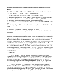 Incommensurate crystal supercell and polarization