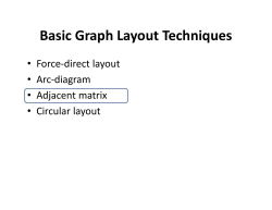 Basic Graph Layout Techniques - Department of Computer Science