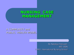 Nurse case management