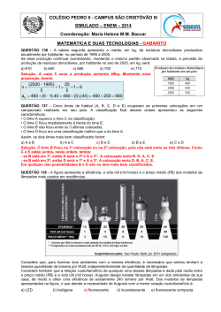 gabarito - Prof. Walter Tadeu
