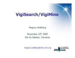 VigiSearch/VigiMine pdf, 5.86Mb