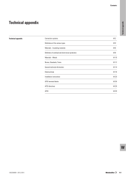 Technical appendix W