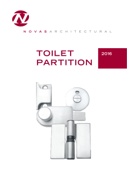toilet partition - Novas Architectural