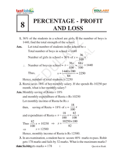 Percentage-Profit and Loss.pmd