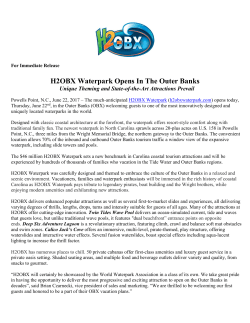 H2OBX Waterpark Opens In The Outer Banks