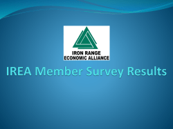 IREA Member Survey Results