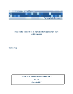 Duopolistic competition in markets where consumers have switching