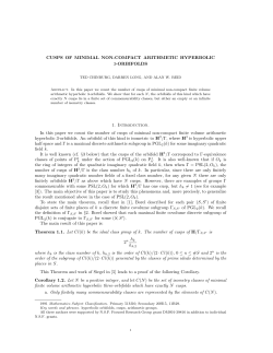 CUSPS OF MINIMAL NON-COMPACT