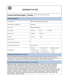 Discrete Mathematics