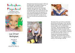 Badingham Playschool