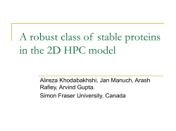 Inverse protein folding