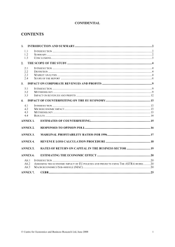 CEBR Report Template - Global Anti