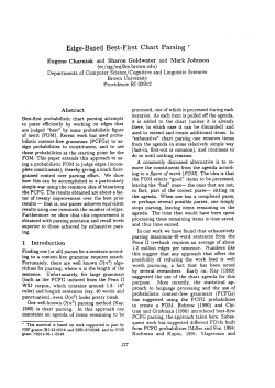Edge-Based Best-First Chart Parsing