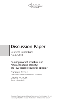 Banking market structure and macroeconomic stability: are