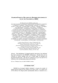 charged-particle multiplicity distributions from p+p to au+au