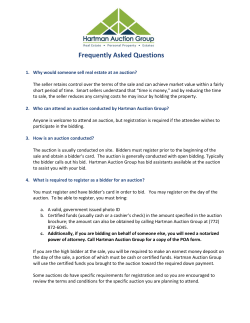 Frequently Asked Questions