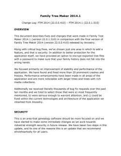 Family Tree Maker 2014.1