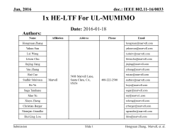 HE LTF Proposal