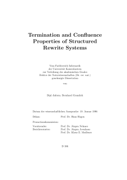 Termination and Confluence Properties of Structured Rewrite Systems