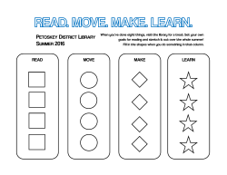 petoskey district library summer 2016 read move make learn
