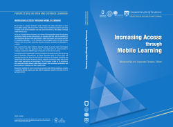 Increasing Access Mobile Learning