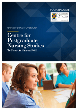 Centre for Postgraduate Nursing Studies