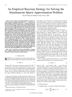 An Empirical Bayesian Strategy for Solving the