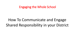 Step 4, Engaging the Whole School &ndash; Mike Jones