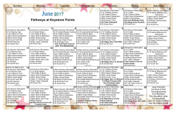 Sunday - Keystone Pointe
