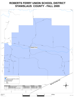 Merced County Line - Stanislaus County Office of Education
