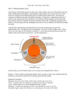 Class Copy! Class Copy! Class Copy! Part A: Modeling Shadow