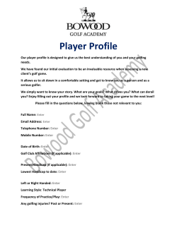 Player Profile