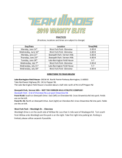 2010 VARSITY ELITE PRACTICES (Practices, locations and times