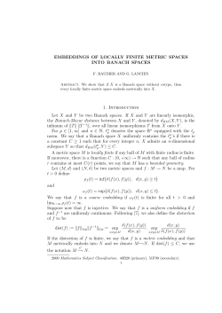 Embeddings of locally finite metric spaces into Banach spaces