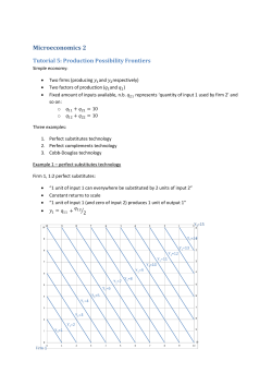 Microeconomics 2 - User Web Areas at the University of York