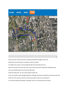 Home Run 5K Race Course