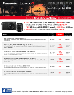 June 18 &ndash; Jun 24, 2017 - Houston Camera Exchange