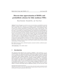 Discrete-time approximation of BSDEs and probabilistic schemes for