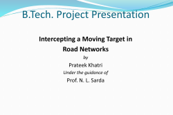 B.Tech. Project Stage
