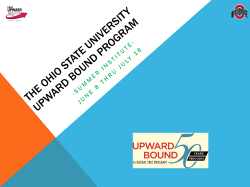 The Ohio State University Upward Bound Program