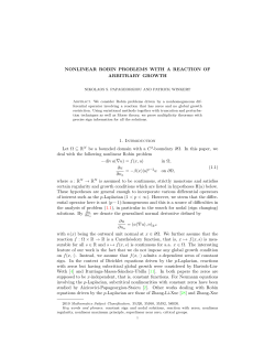 NONLINEAR ROBIN PROBLEMS WITH A