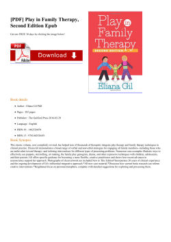 Play in Family Therapy, Second Edition Epub