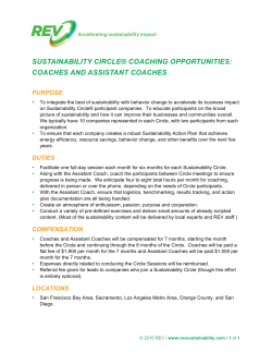 coaches and assistant coaches